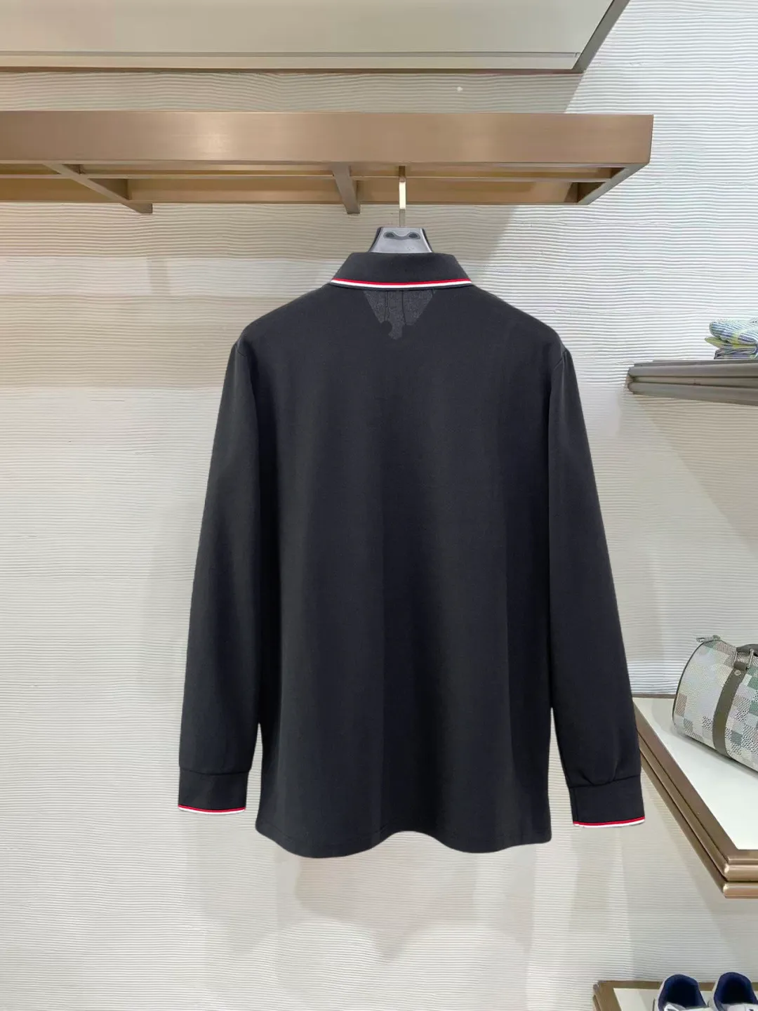 MONCLER New Arrival Polo Same Style 260 ， Factory New Arrival Versatile : Black White Royal Blue Gray Size：S-XXL